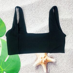 Shein texture bikini top